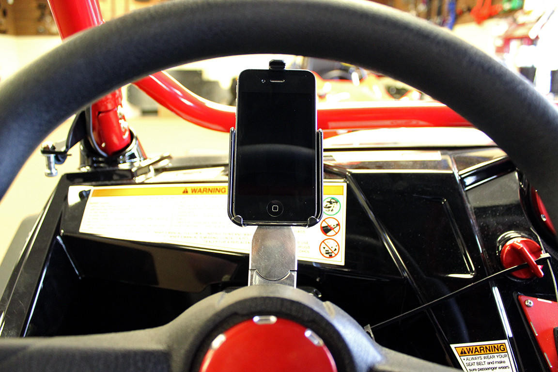 Polaris RZR iPhone 4 4S Billet Steering Wheel Mount