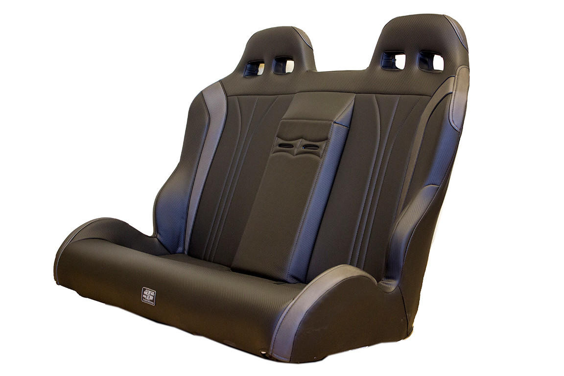 SIMPSON VORTEX II REAR BENCH SEAT CARBON FIBER BLACK VINYL