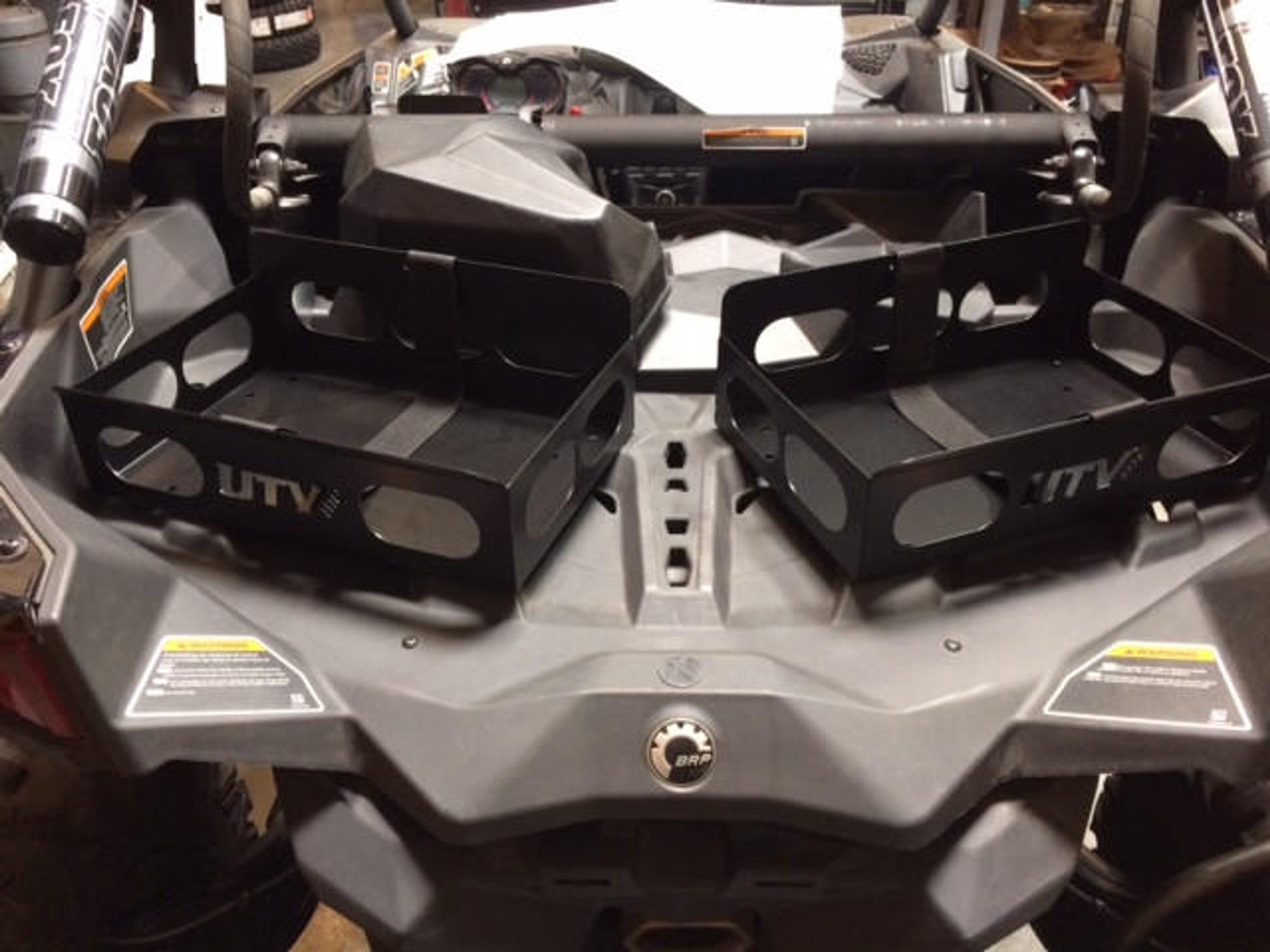 UTV INC CAN AM MAVERICK X3 24 PACK COOLER RACK