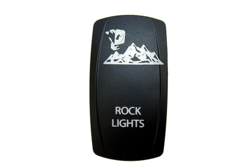 UTV Inc UTV INC BACK LIT SWITCH - ROCK LIGHTS