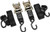 BIKE MASTER HD RATCHET STRAPS 2"x84" - BLACK 