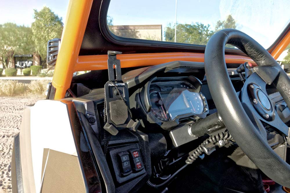 Brandon’s RZR XP 4 Phone holder 1