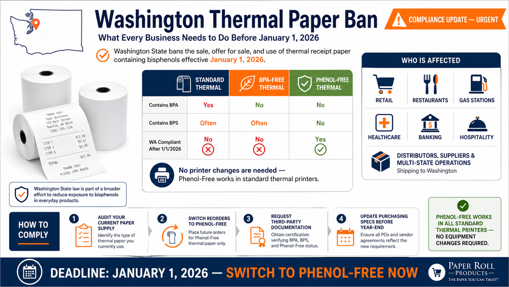 Washington Thermal Paper Ban
