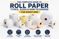 The Complete Guide to Roll Paper: Types, Sizes & How to Choose the Right One