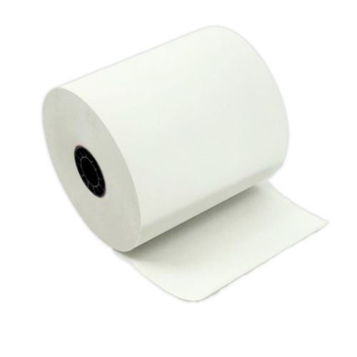 3 and one-eighth inch by 273 foot white thermal paper roll