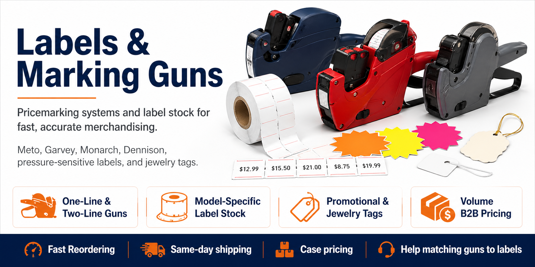 Labels and Marking Guns