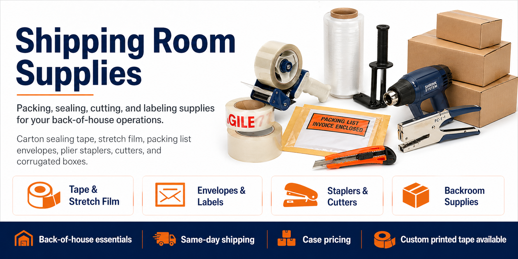 Shipping Room Supplies