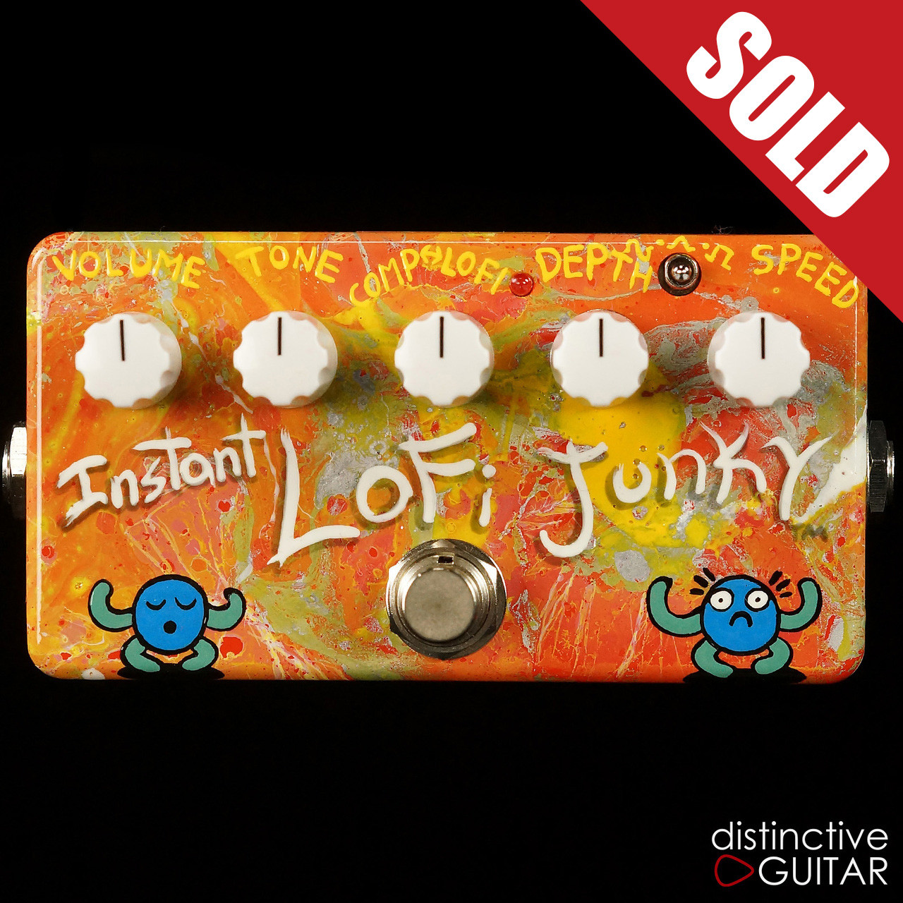 Zvex Instant Lo Fi Junky Custom Hand Painted B034