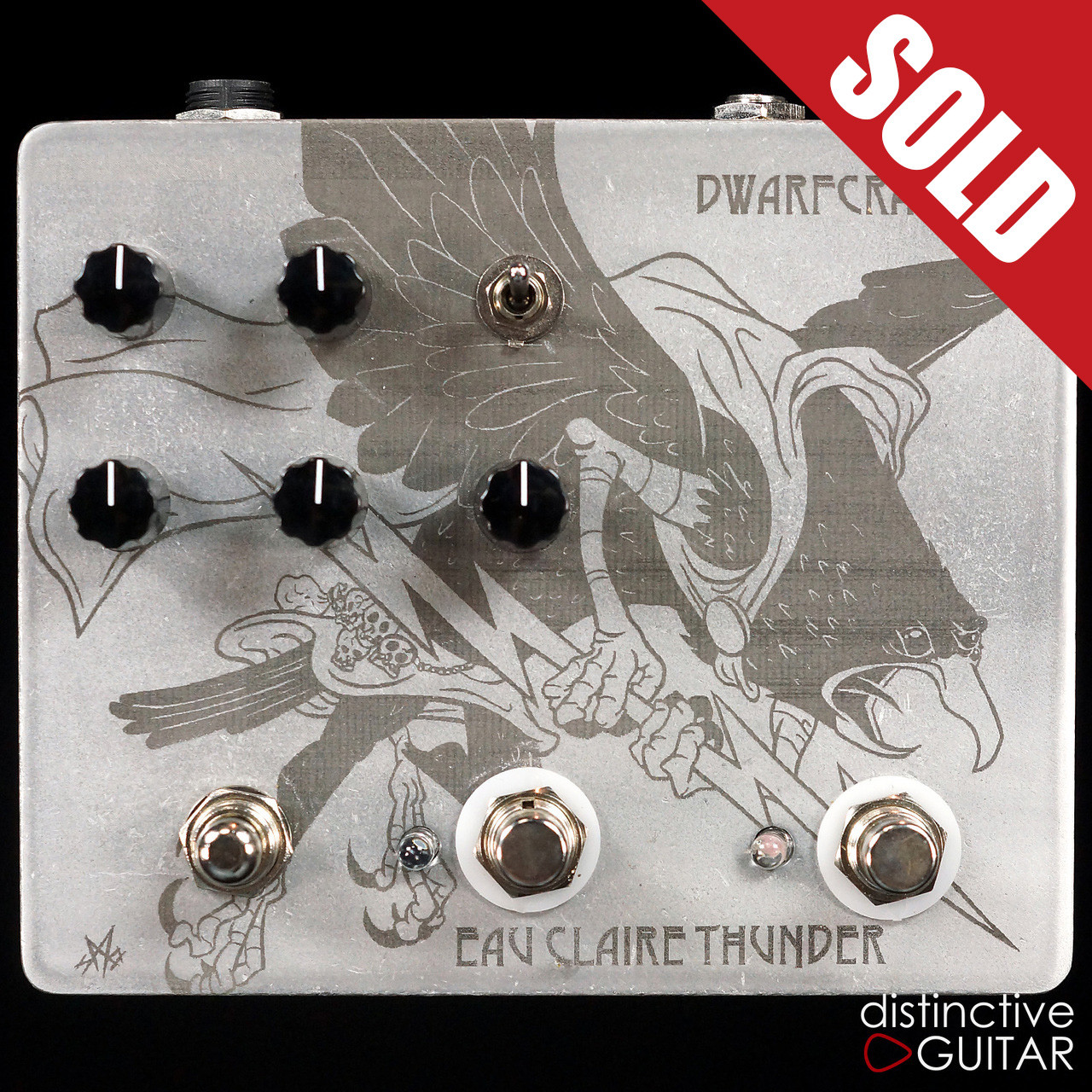 Dwarfcraft Eau Claire Thunder Fuzz Custom Etched