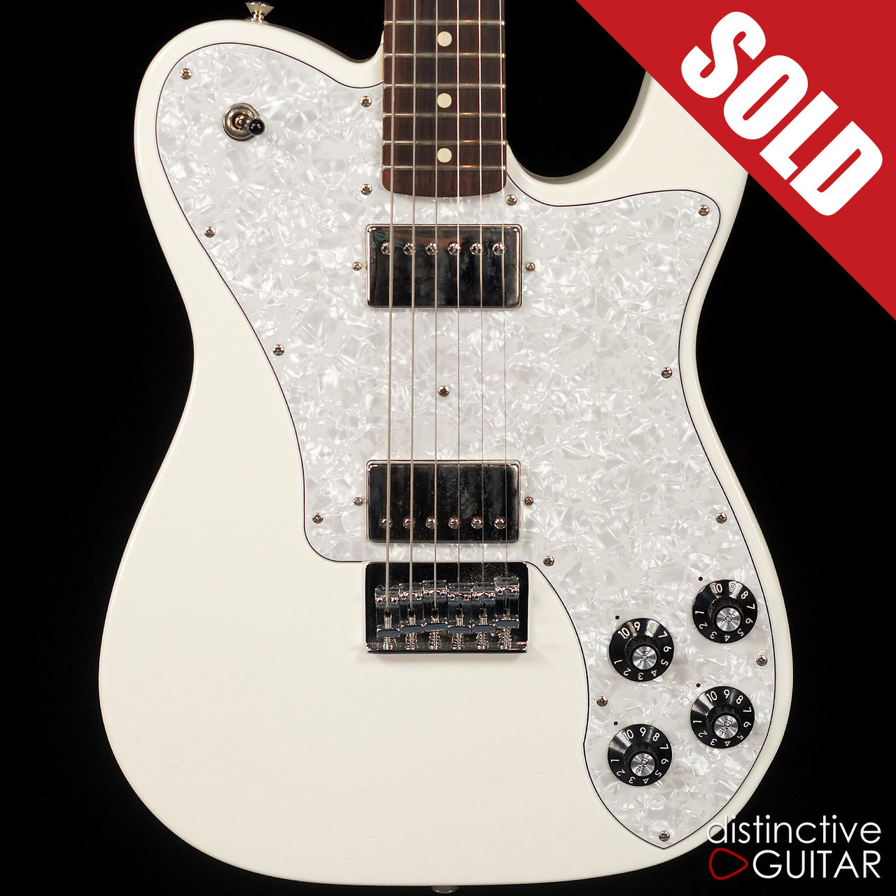 Fender Artist Series Chris Shiflett Telecaster Deluxe Arctic White