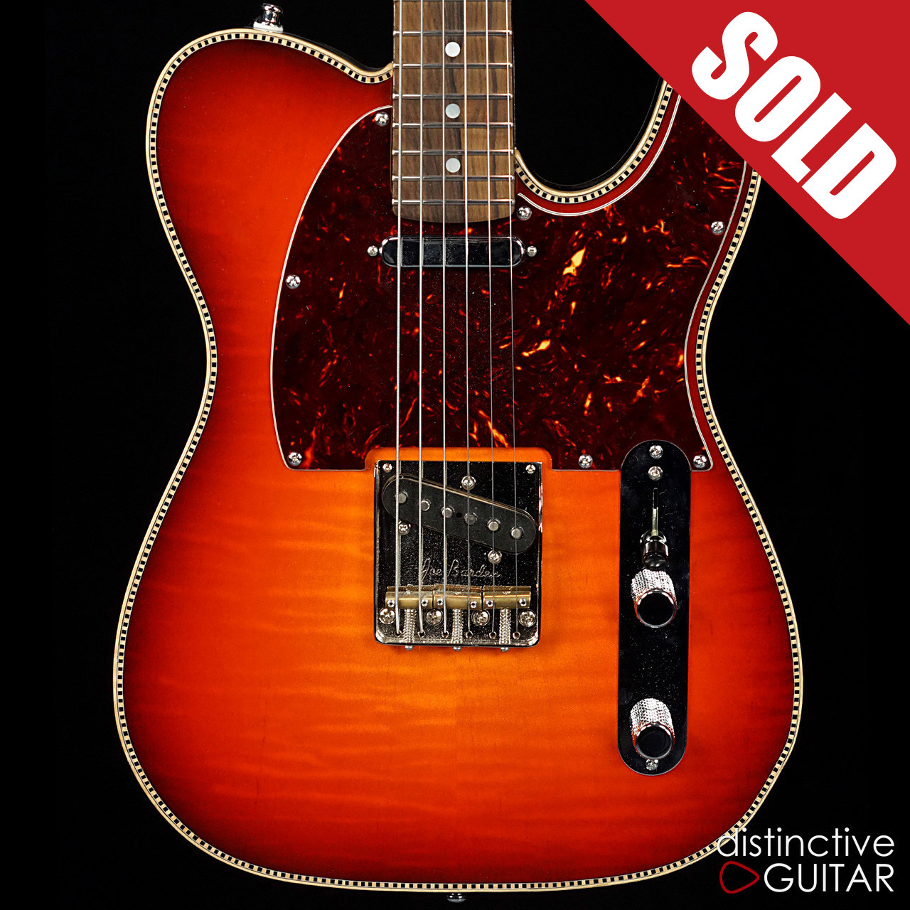 Red Rocket Atomic Telecaster Sunburst