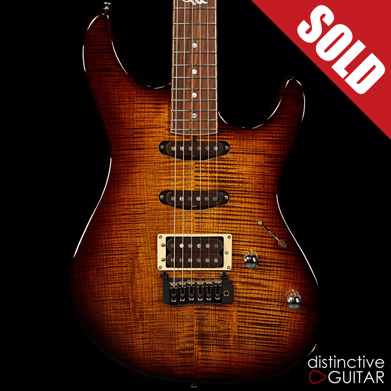 Fibenare Roadmaster FB Tom Quayle Signature RW Tobacco Burst