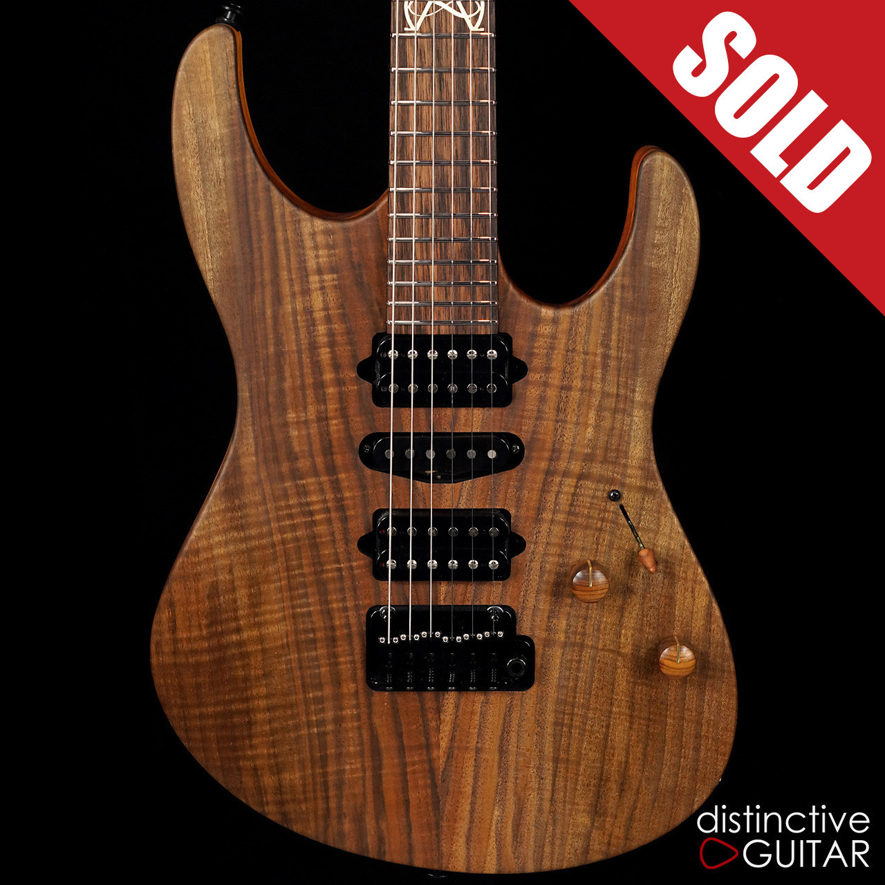 Suhr Custom Modern Distinctive Select #25 Figured Walnut