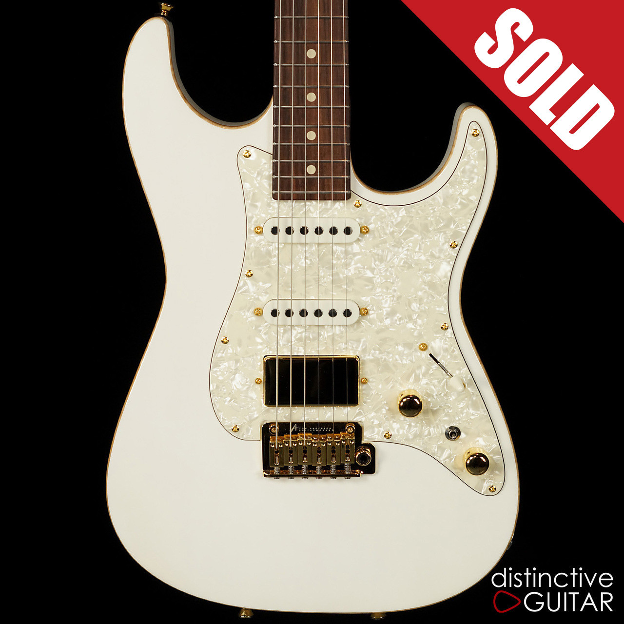 Tom Anderson Drop Top Classic Hollow Arctic White