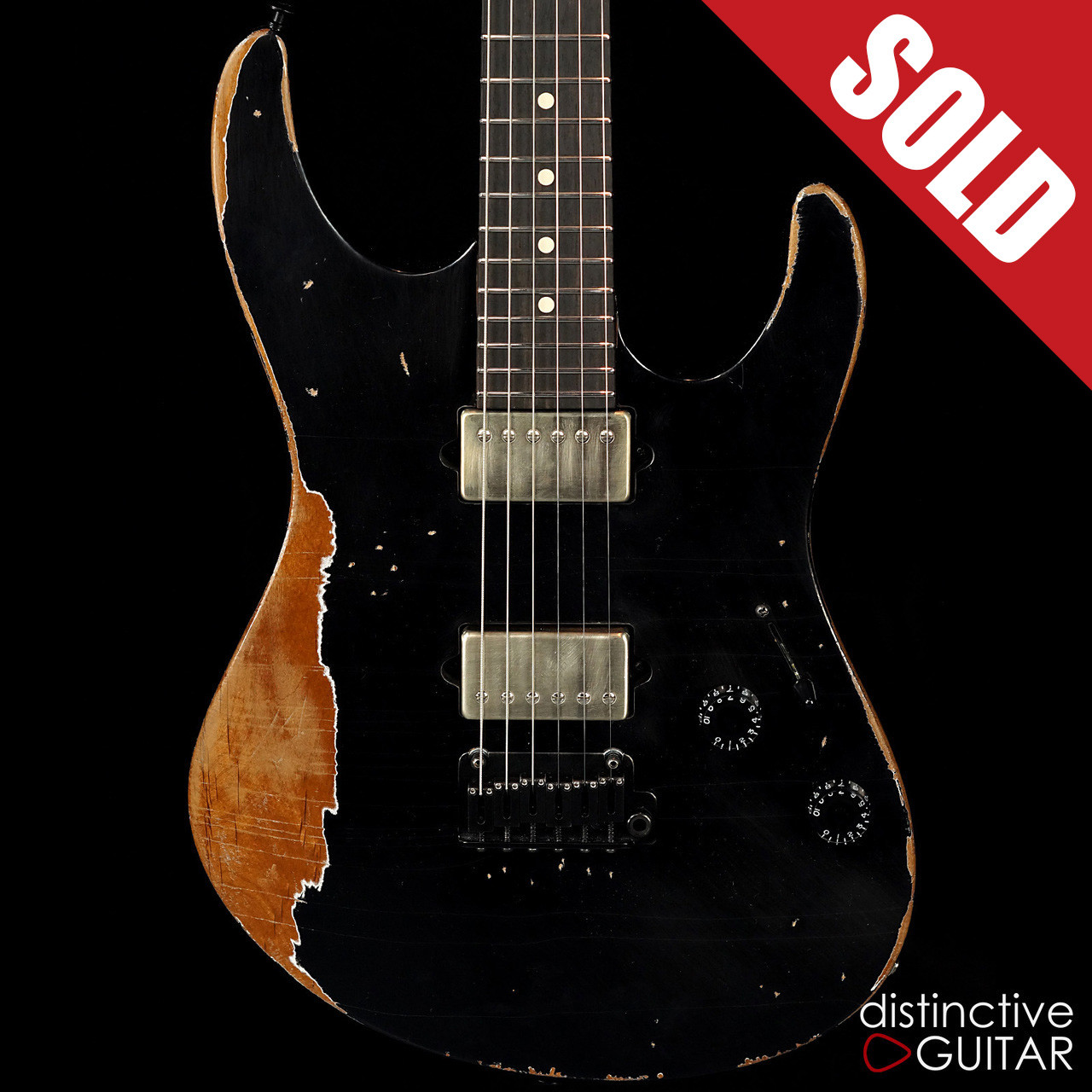 Suhr Modern Antique Custom Extra Heavy Aging Black JS6Q8A