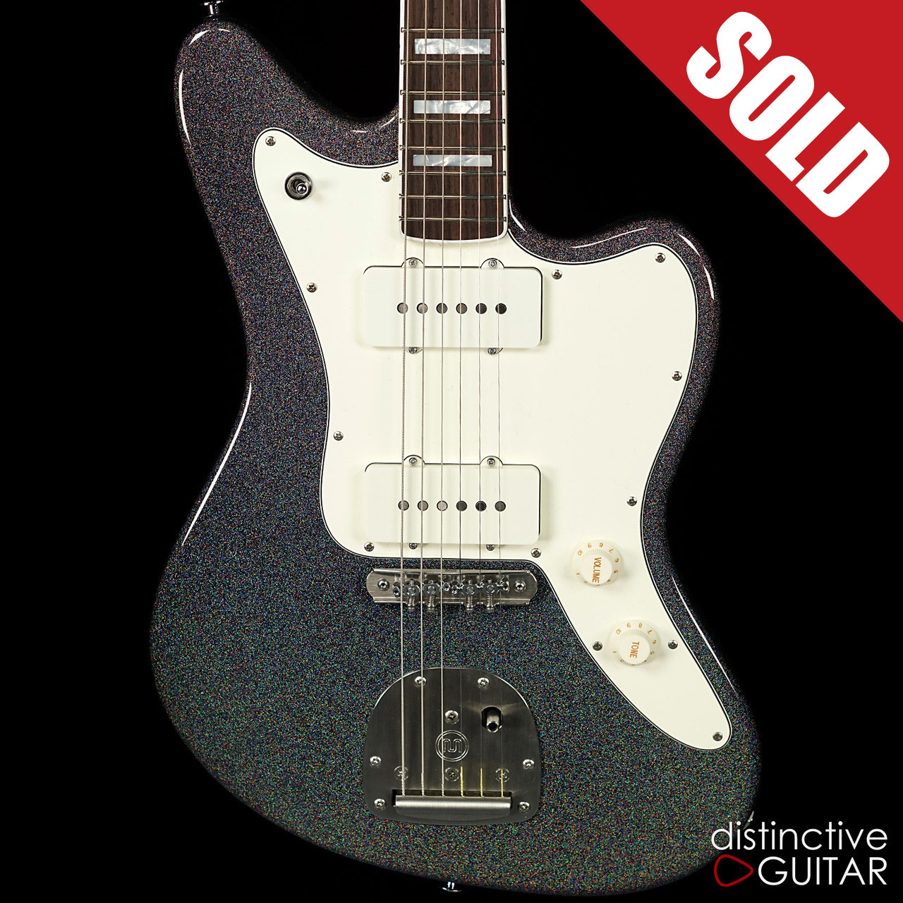 Suhr Classic JM Custom Select NAMM Silver Holoflake JS9E0E