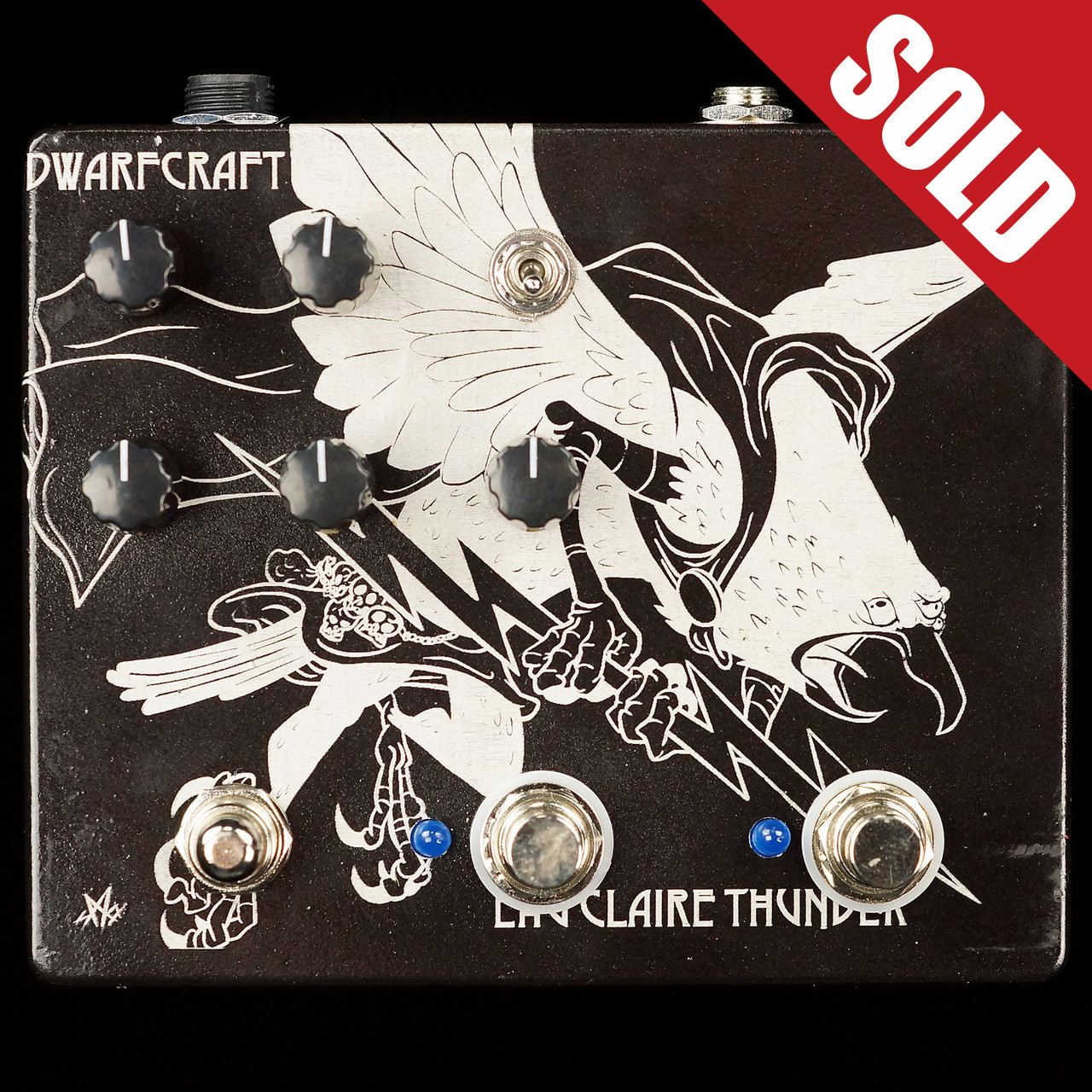 Dwarfcraft Eau Claire Thunder Fuzz Custom Etched