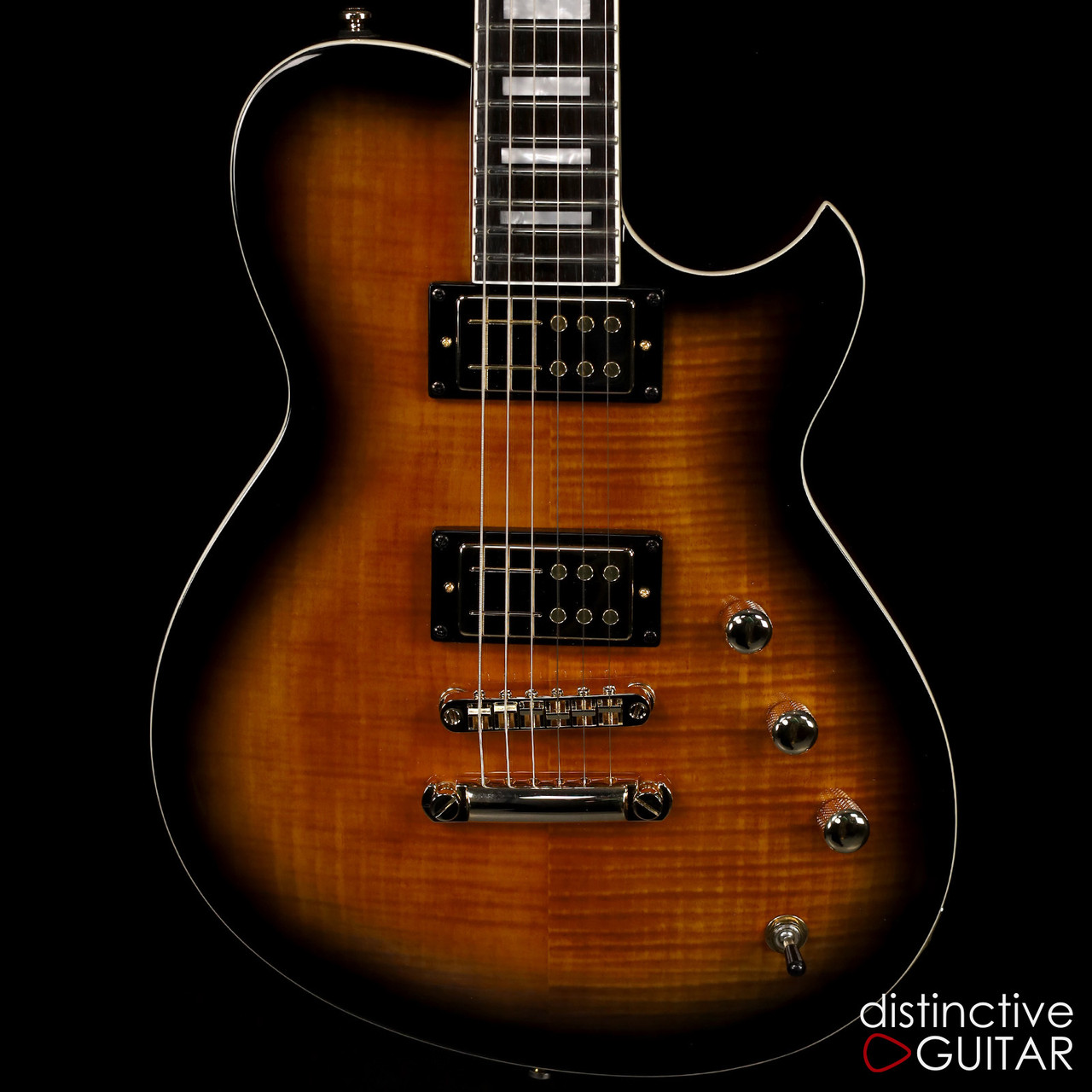 Reverend Roundhouse RA Flame Maple Coffee Curst