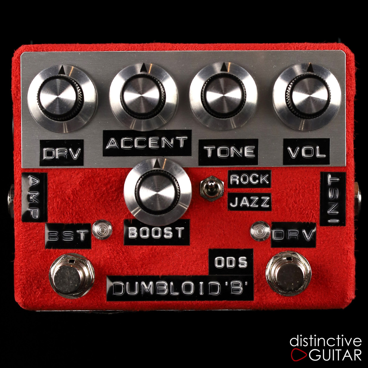 ギター shin's music DUMBLOID Shin's Music Dumbloid ODS Boost – Red Suede