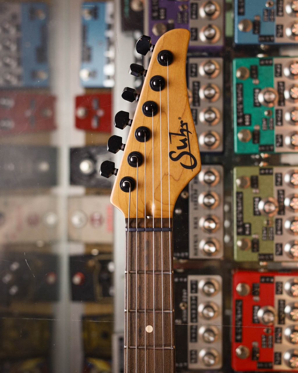 SUHR MODERN T CUSTOM VINTAGE NATURAL FLAME MAPLE TOP | eBay