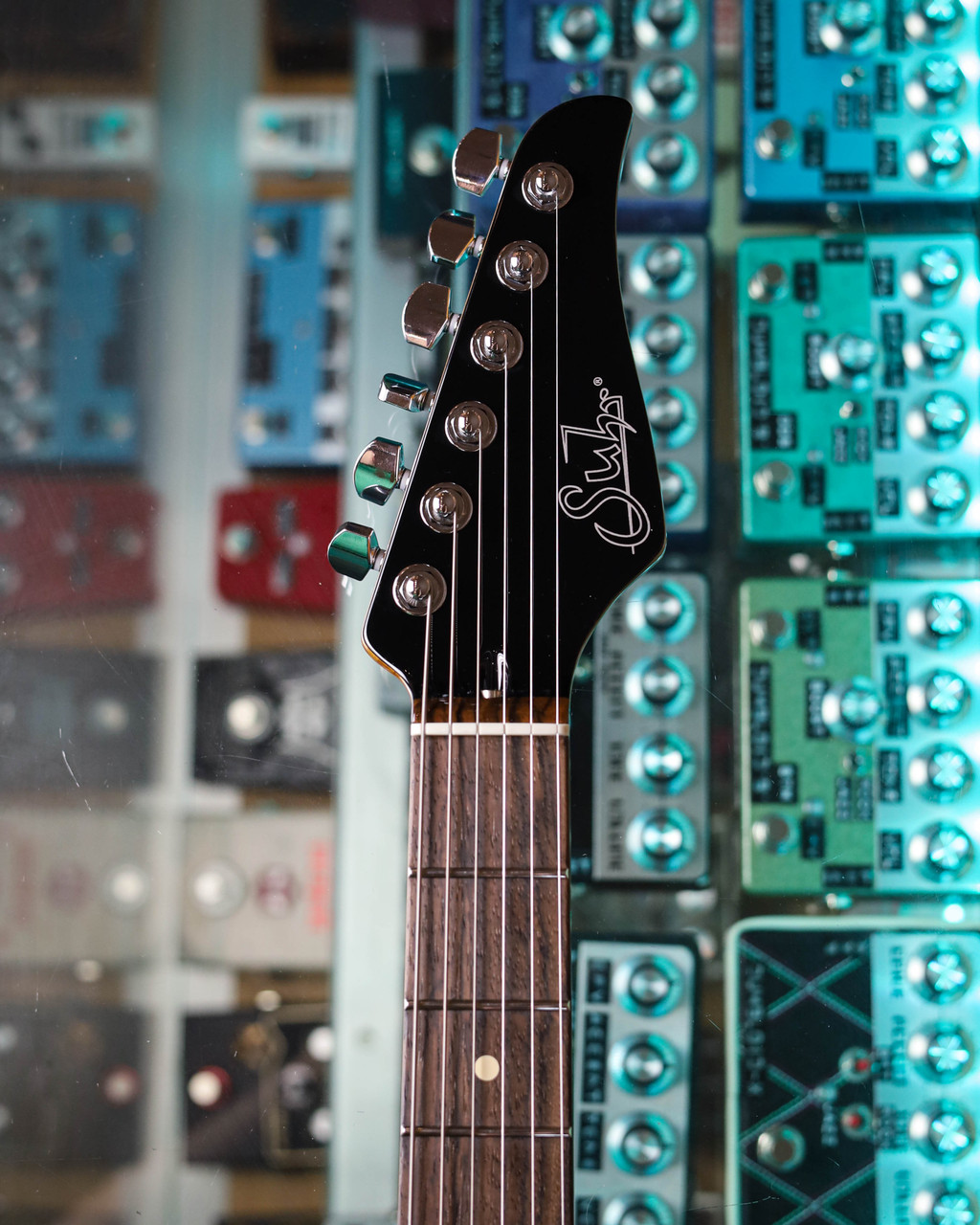 SUHR MODERN SET-NECK LE - TEAL FADE | eBay