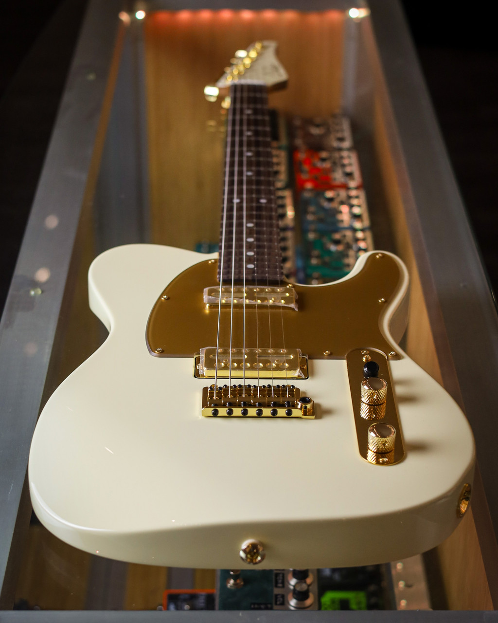 Suhr Mateus Asato Classic T Signature Gold Foil - MA White
