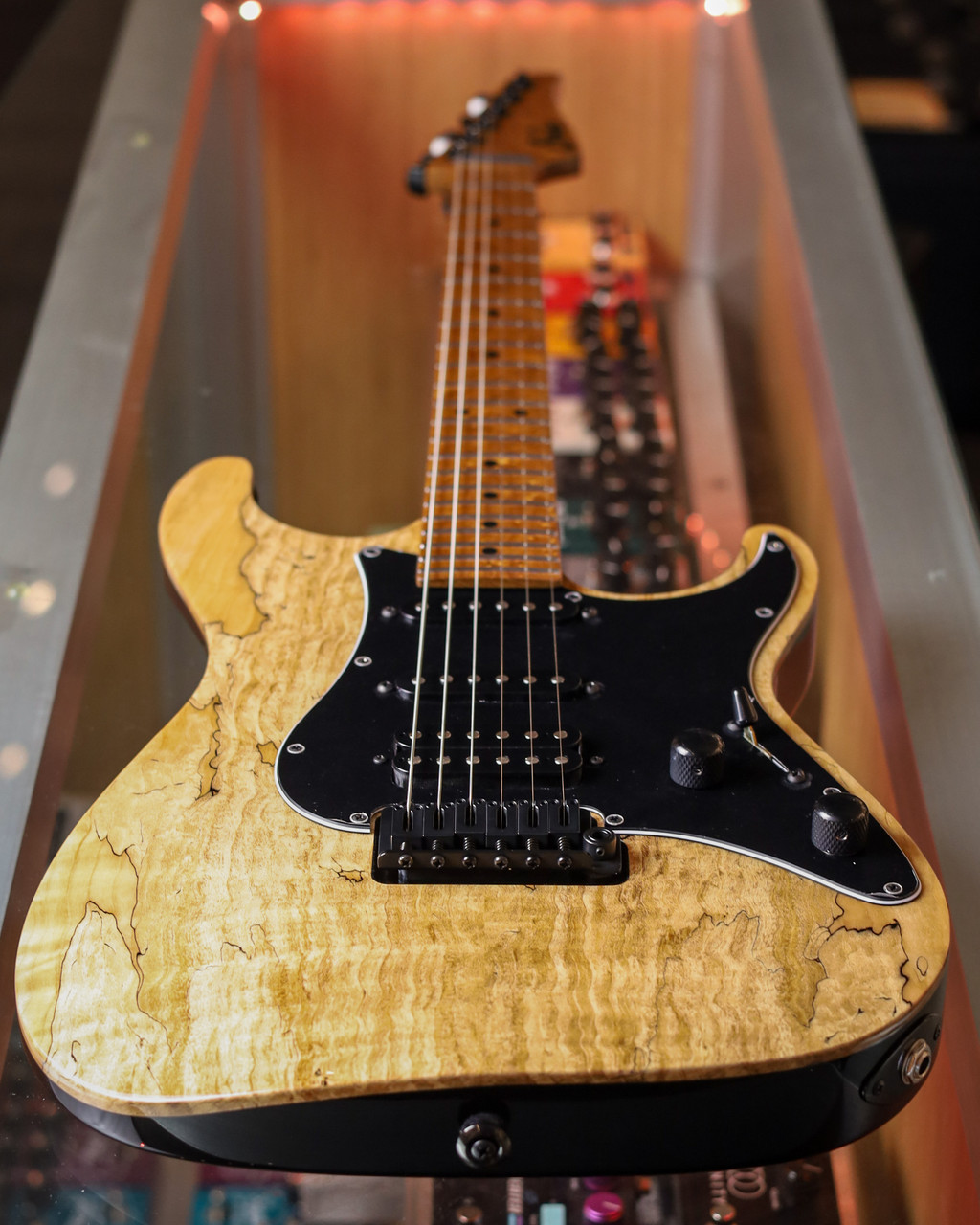 Suhr Standard Custom - Natural Spalted Maple