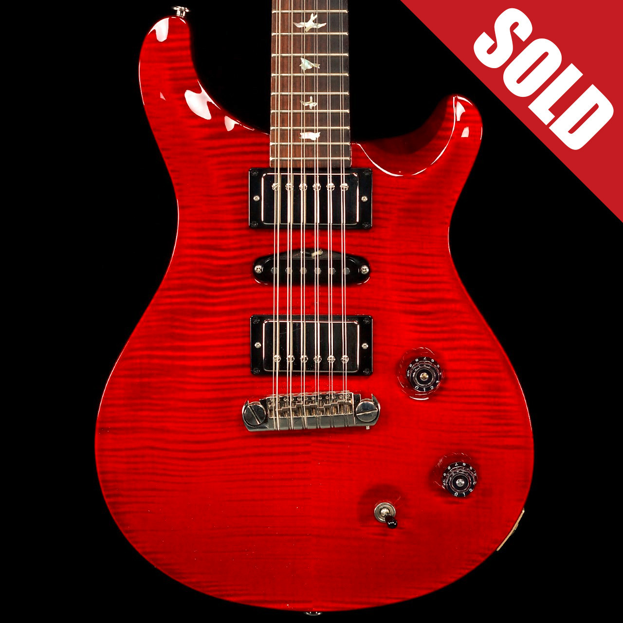 2006 PRS Custom 22 12-String Red Flame