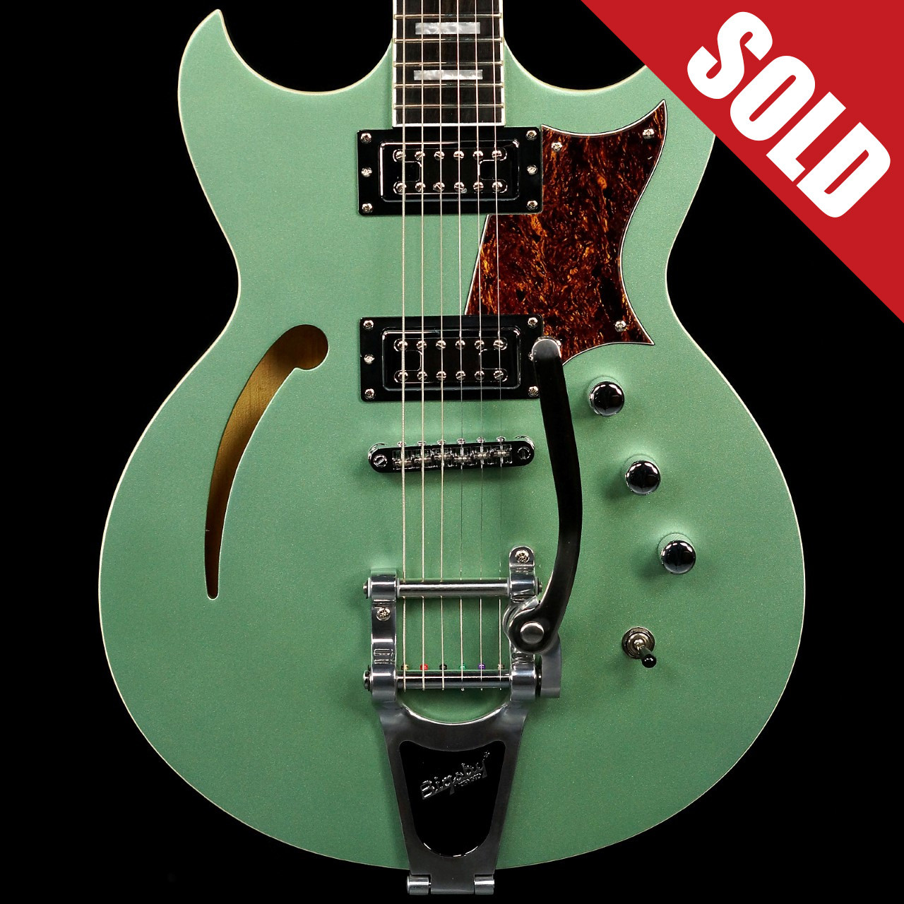 Reverend Tricky Gomez Satin Metallic Alpine