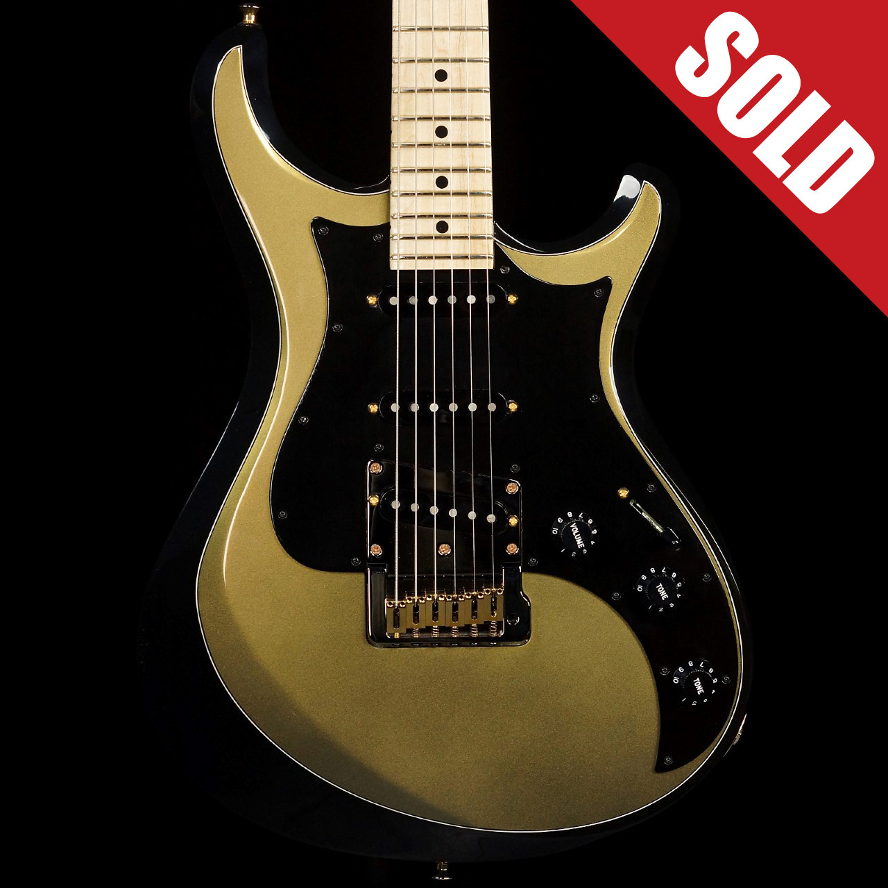 Knaggs Severn T3 Purfling Black / Goldtop