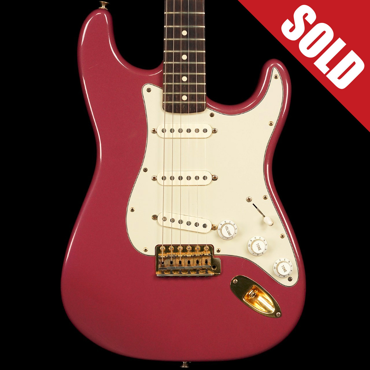 1993 Fender Custom Shop Stratocaster 1962 Reissue Burgundy Mist Metallic