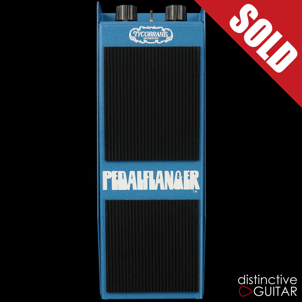 Chicago Iron Tycobrahe Pedalflanger Vintage Flanger Blue