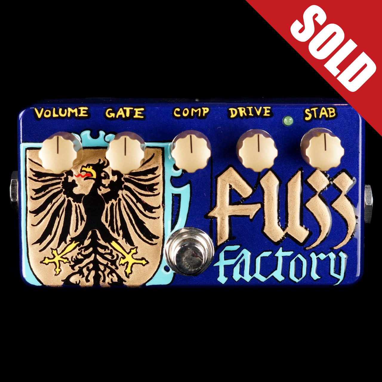 Zvex Custom Painted Vexter Fuzz Factory - L1116