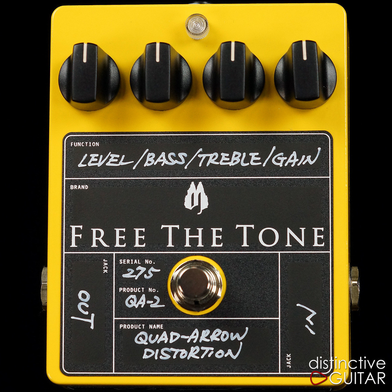 Free The Tone QA-2 Quad Arrow Distortion