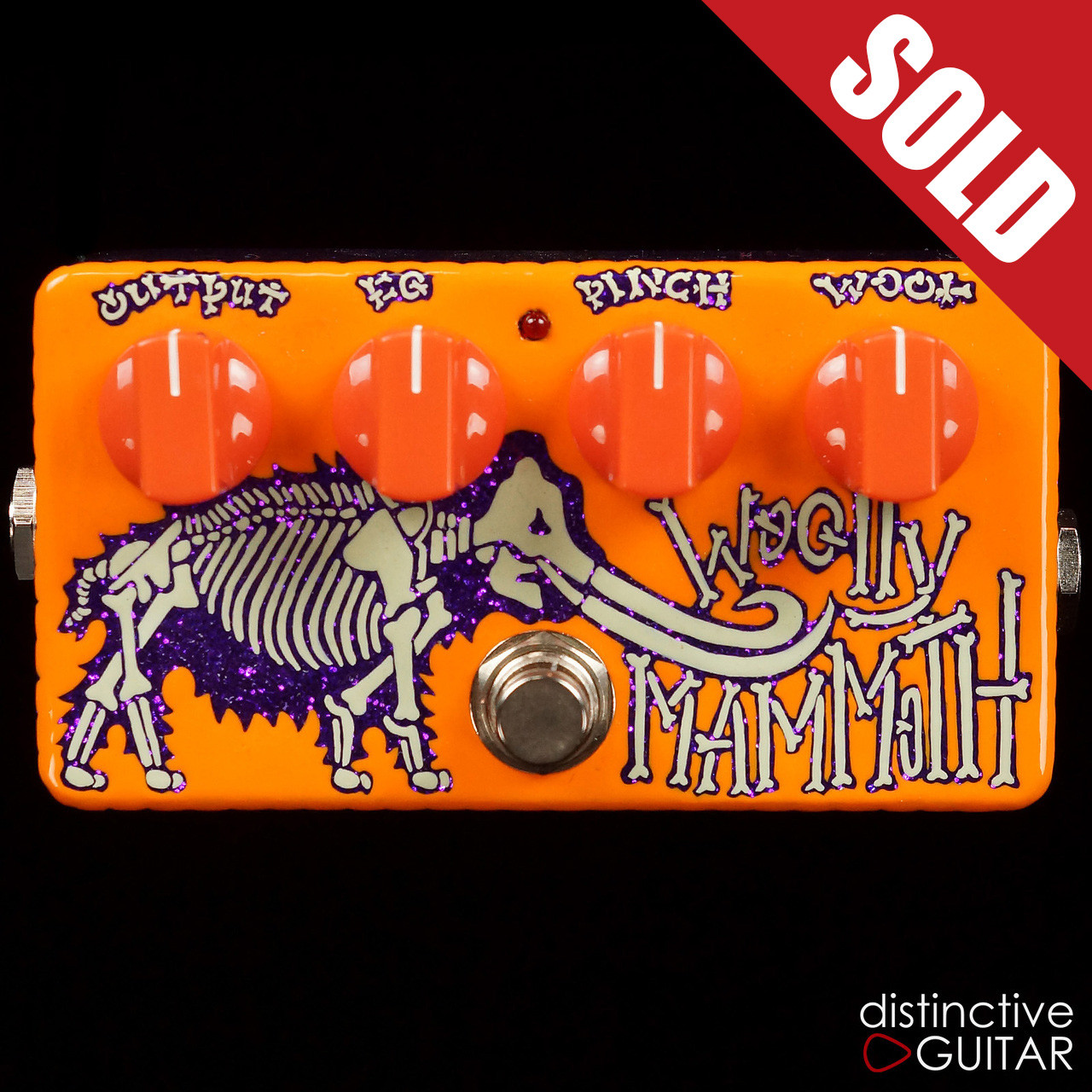 Zvex Custom Painted Woolly Mammoth One-Off R142