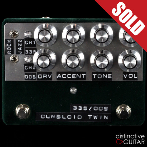 Shin's Music / Dumbloid Twin 2-Channel Overdrive Deep Green Velvet Shin's Music / Dumbloid Twin 2-Channel Overdrive Deep Green Velvet