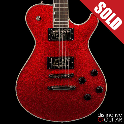 Knaggs Steve Stevens Signature SS2 Limited Edition Red Sparkle / Chrome