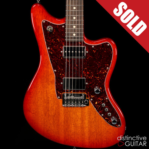 Tom Anderson Superbird 2016 NAMM Trans Amber / Cherry Burst Tom Anderson Superbird 2016 NAMM Trans Amber / Cherry Burst