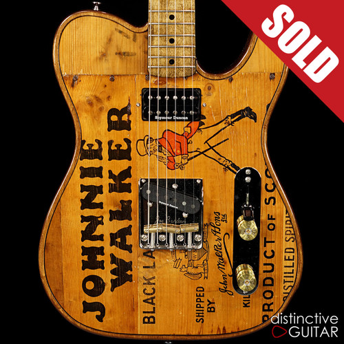 Walla Walla T-Top Vintage Wood Johnnie Walker