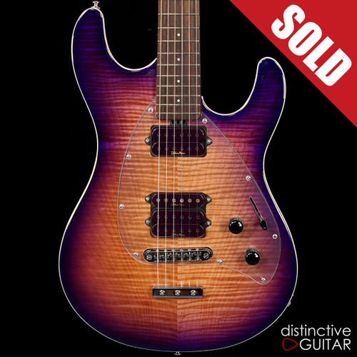 Ernie Ball Music Man SM-Y2D Steve Morse Signature Purple