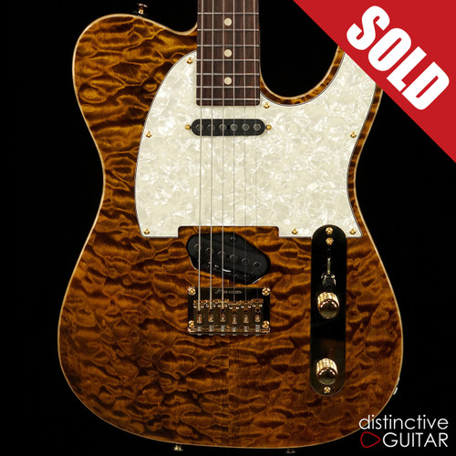 Tom Anderson Drop T Classic Tiger Eye Quilt Tom Anderson Drop T Classic Tiger Eye Quilt