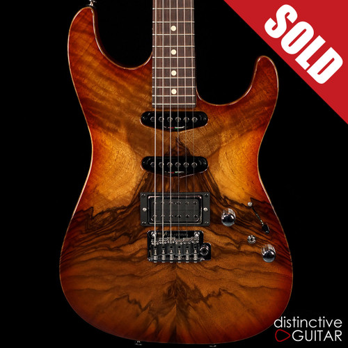 Tom Anderson Drop Top Classic Hollow Honey Burst Shaded Edge