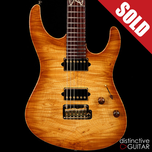 Suhr Modern Custom Set Neck Distinctive Select #4 Natural Burst JS3X2J