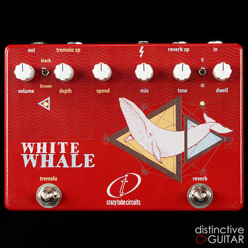 Crazy Tube Circuits White Whale Spring Reverb / Tremolo Crazy Tube Circuits White Whale Spring Reverb / Tremolo