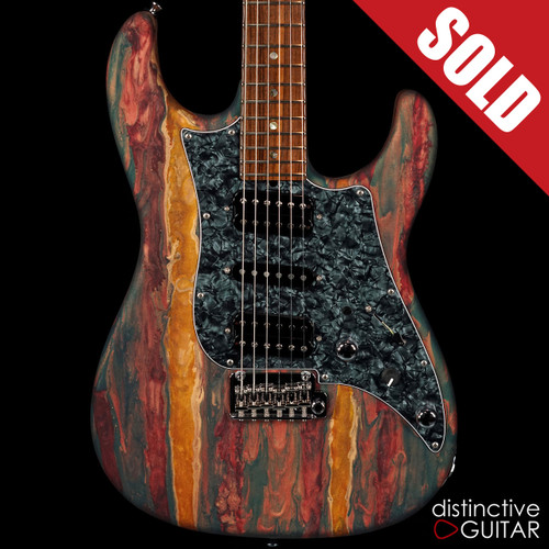 ギター James Tyler Studio Elite 25 Anniversary James Tyler Studio Elite 25th Anniversary Burning Water # 26
