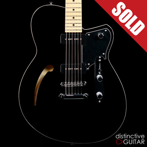Reverend Stu D. Baker Sig. Semi-Hollow Black Reverend Stu D. Baker Sig. Semi-Hollow Black
