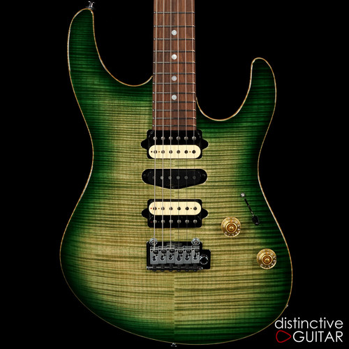 Suhr Modern Custom Trans Green Burst JS0K2E Suhr Modern Custom Trans Green Burst JS0K2E