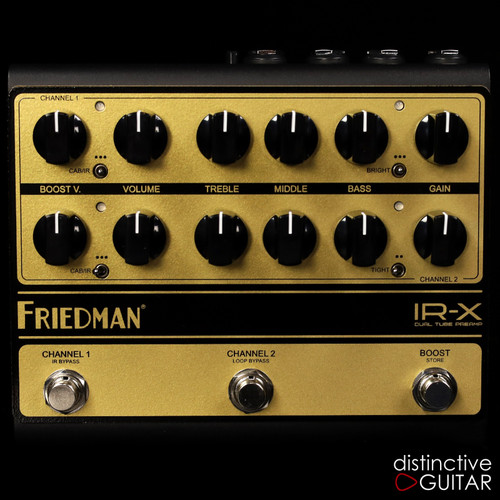 Friedman IR-X Dual Tube Preamp And DI