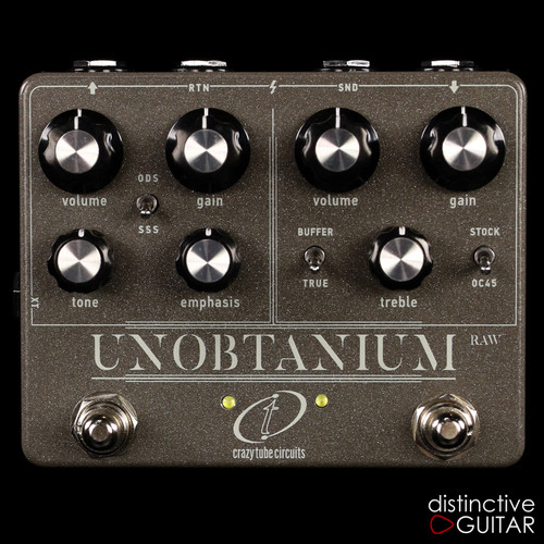 Crazy Tube Circuits Unobtanium Raw Edition with OC45 Germanium Transistor 