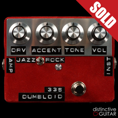 Shin's Music / Dumbloid 335 Special Overdrive W/ Boost Red Velvet